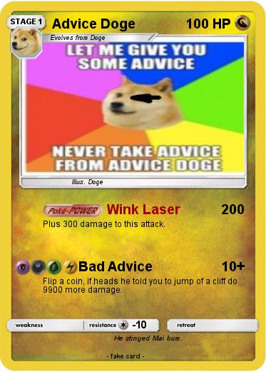 Pokemon Advice Doge