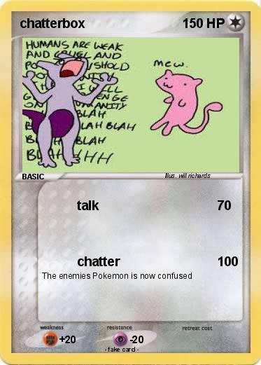 Pokemon chatterbox
