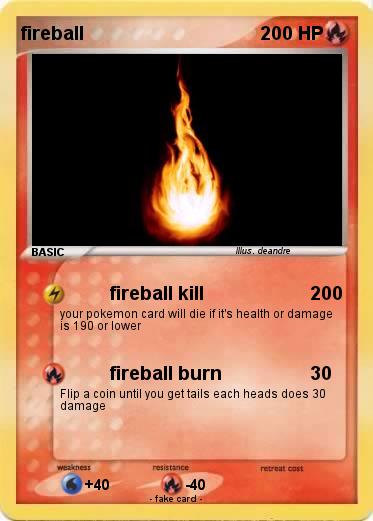 Pokemon fireball