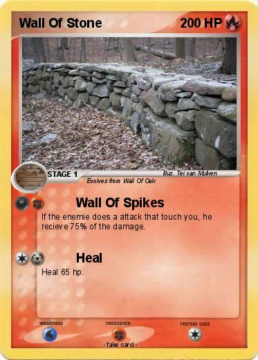 Pokemon Wall Of Stone