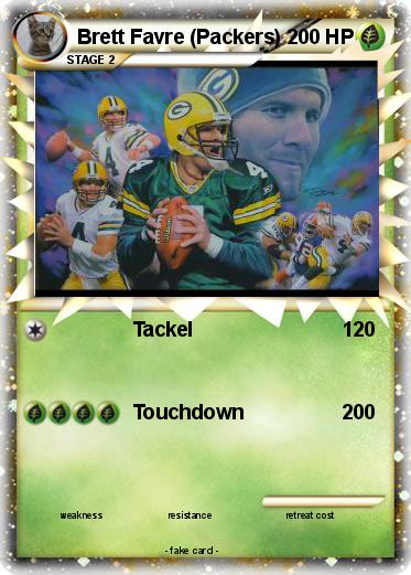 Pokemon Brett Favre (Packers)
