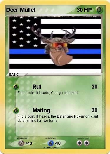 Pokemon Deer Mullet