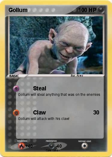 Pokemon Gollum