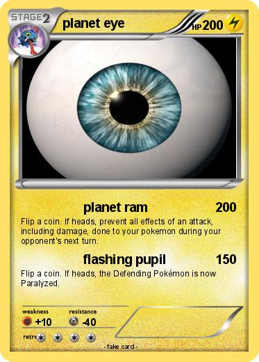 Pokemon planet eye