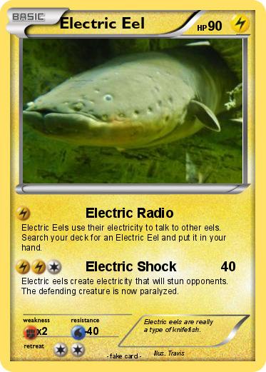 Pokemon Electric Eel
