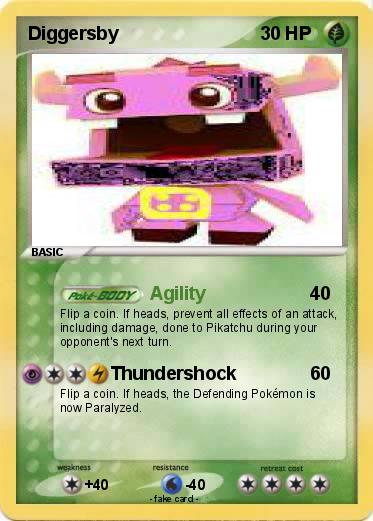 Pokémon Diggersby 12 12 - Agility - My Pokemon Card