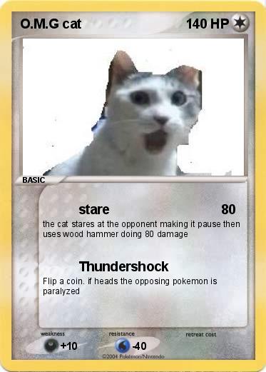 Pokemon O.M.G cat