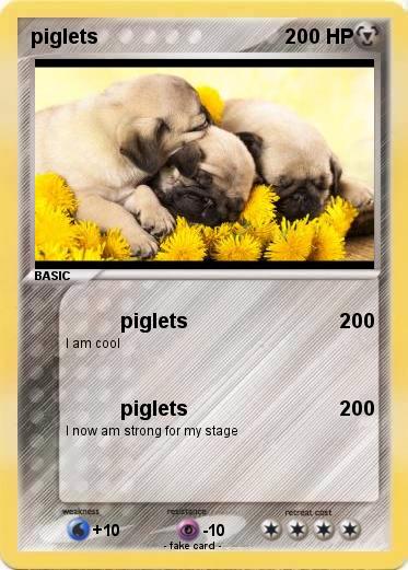 Pokemon piglets