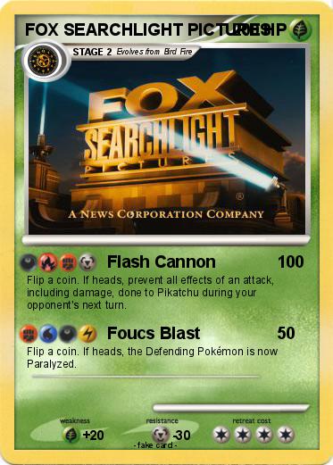 Pokemon FOX SEARCHLIGHT PICTURES