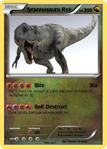Pokemon Tyrannosaurs Rex