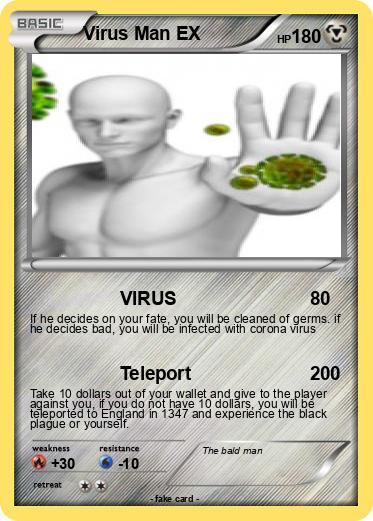Pokemon Virus Man EX