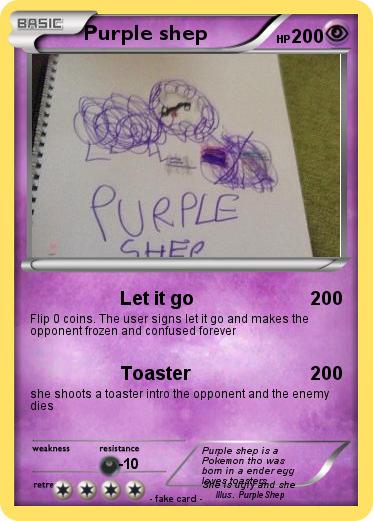 Pokemon Purple shep