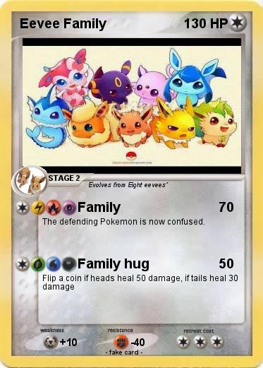 Pokemon Eevee Family