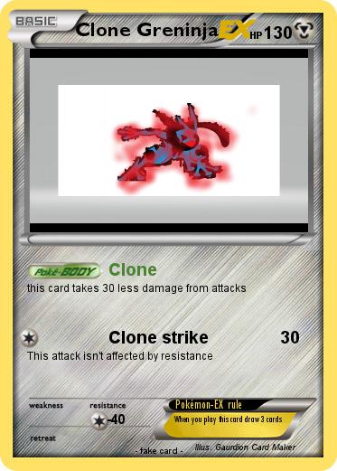 Pokemon Clone Greninja