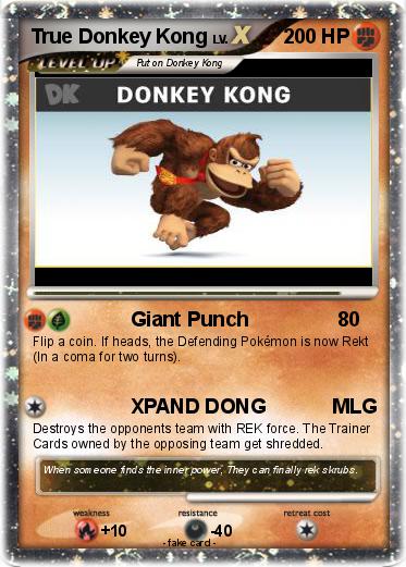 Pokemon True Donkey Kong