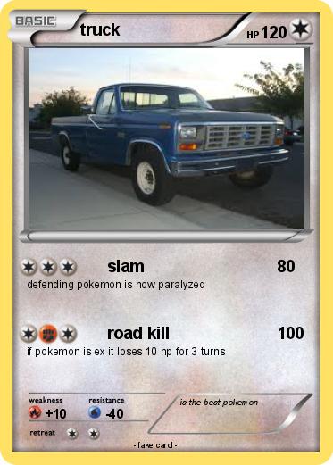 Pokemon truck