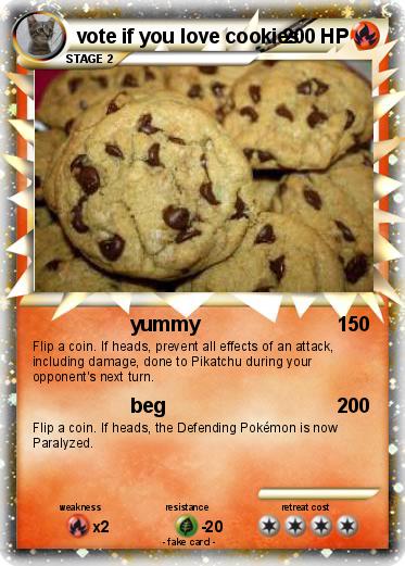 Pokemon vote if you love cookies