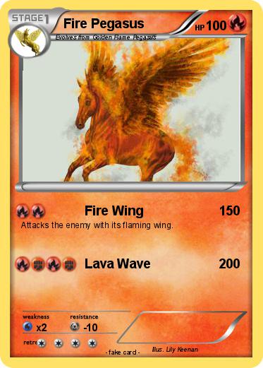 Pokemon Fire Pegasus