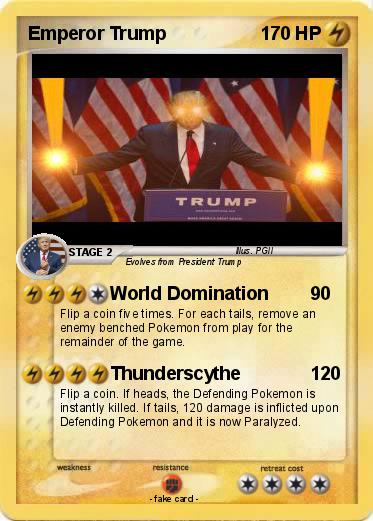 Pokemon Emperor Trump