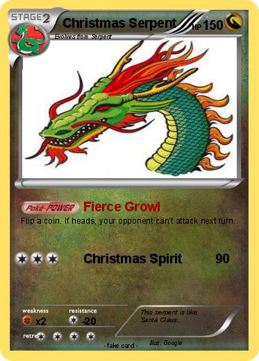 Pokemon Christmas Serpent