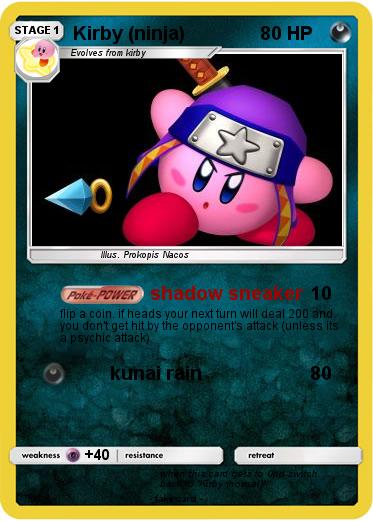 Pokemon Kirby (ninja)