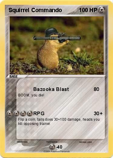 Pokemon Squirrel Commando