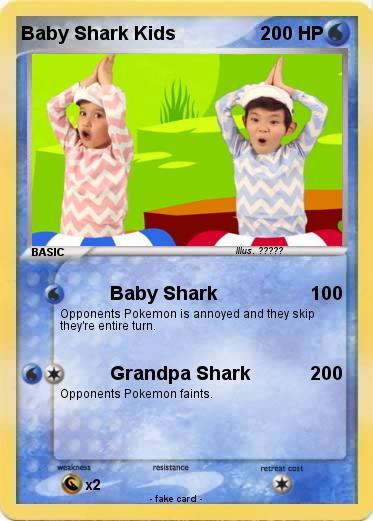 Pokemon Baby Shark Kids