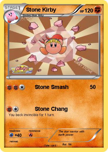 Pokemon Stone Kirby