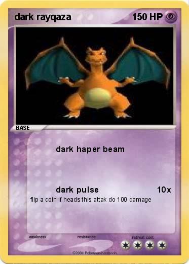 Pokemon dark rayqaza