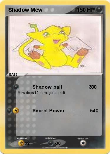 Pokemon Shadow Mew 