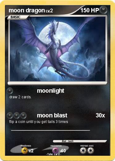 Pokemon moon dragon
