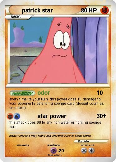Pokemon patrick star