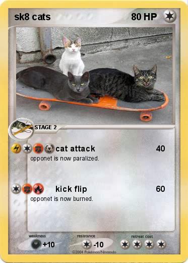 Pokemon sk8 cats