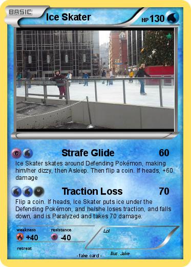 Pokemon Ice Skater