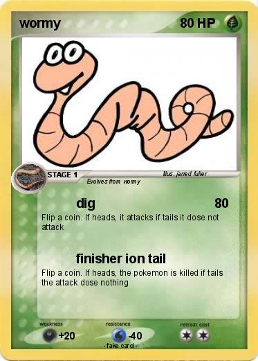 Pokemon wormy