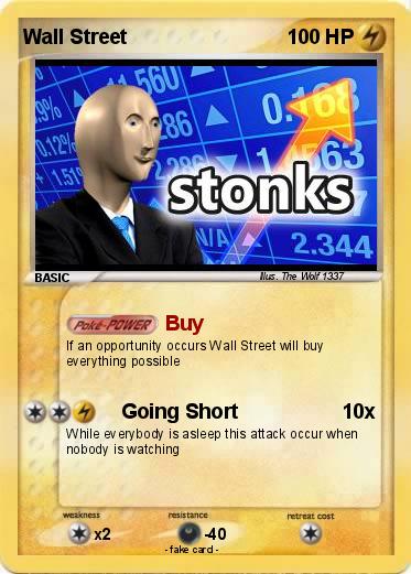 Pokemon Wall Street