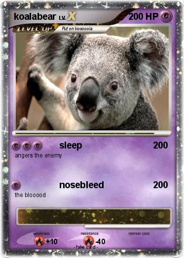 Pokemon koalabear