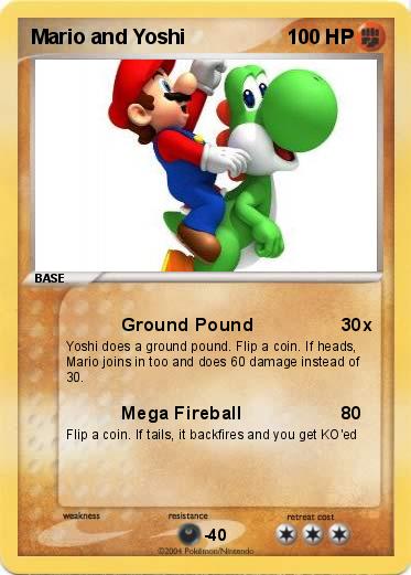 Pokemon Mario and Yoshi