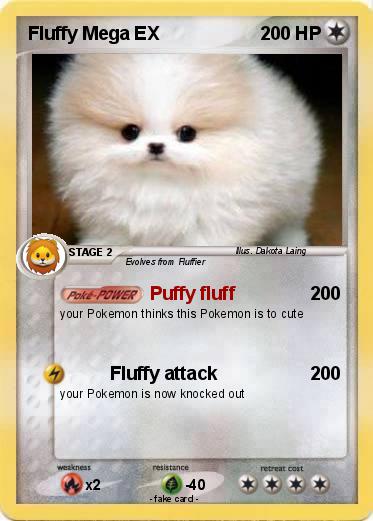 Pokemon Fluffy Mega EX