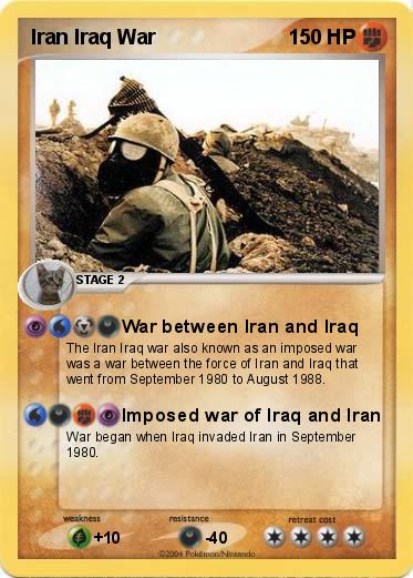 Pokemon Iran Iraq War