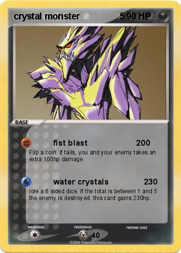 Pokemon crystal monster                5