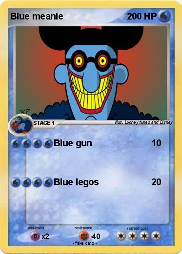 Pokemon Blue meanie