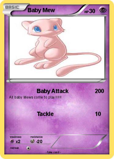 Pokemon Baby Mew