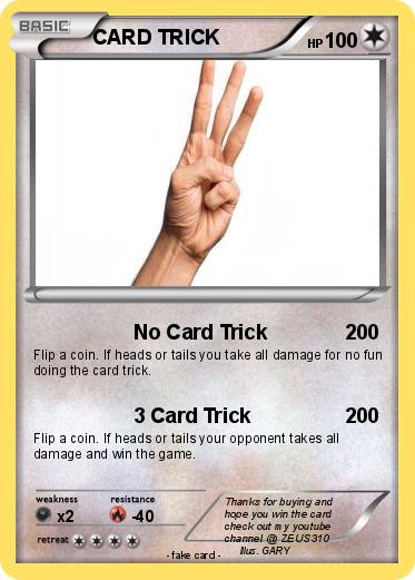 Pokemon CARD TRICK