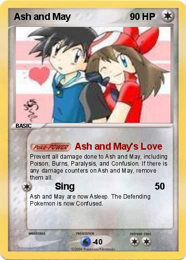 Pokemon Ash and May
