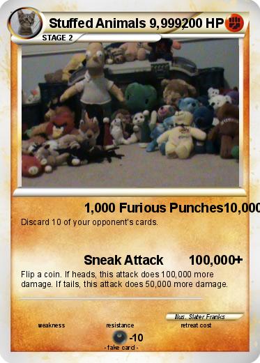 Pokemon Stuffed Animals 9,999,