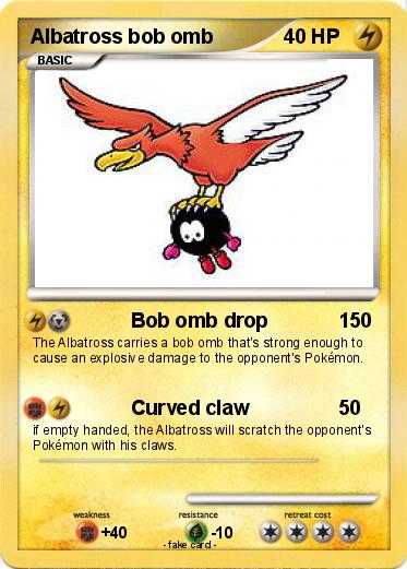Pokemon Albatross bob omb