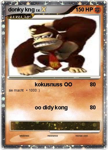 Pokemon donky kng