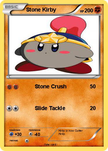 Pokemon Stone Kirby