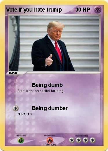 Pokemon Vote if you hate trump